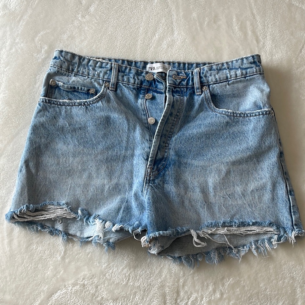 Zara high waisted shorts